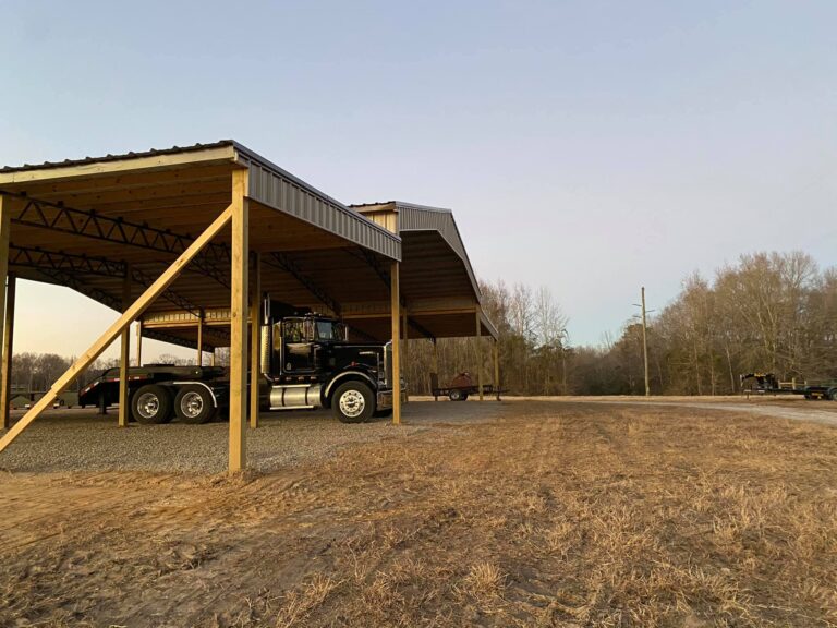 Champion Construction completed work on this 100x60 pole barn! We can build any size that is needed .